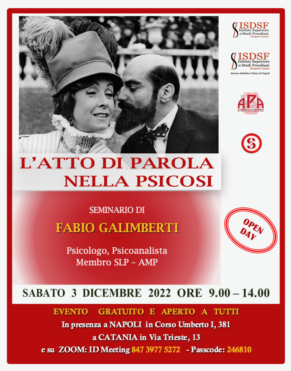 Seminario fondamentale di Fabio Galimberti